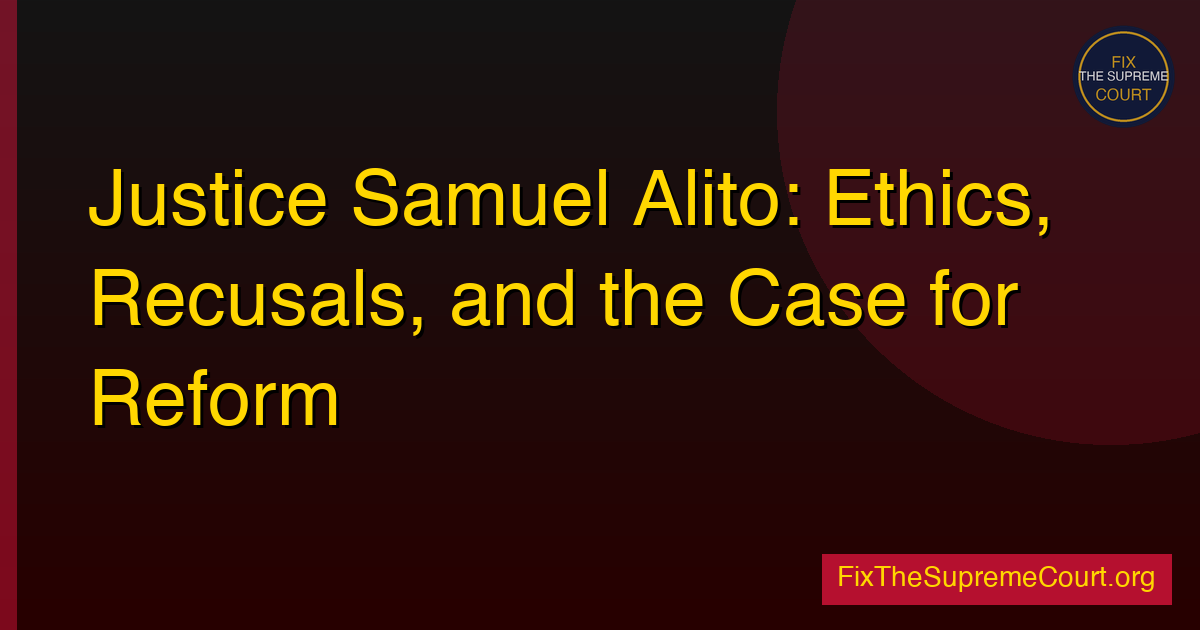 Samuel Alito official Supreme Court portrait style illustration